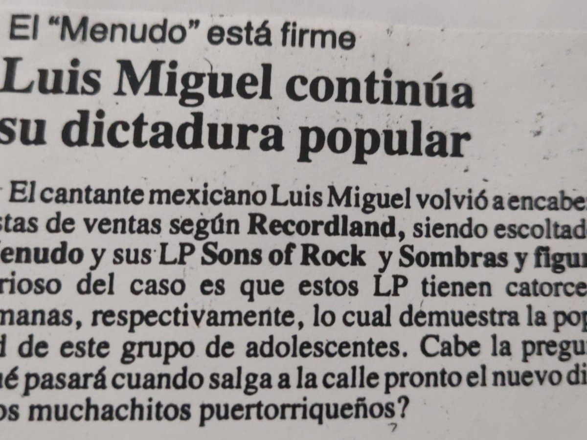 DICTADURA DE LUISMIGUEL