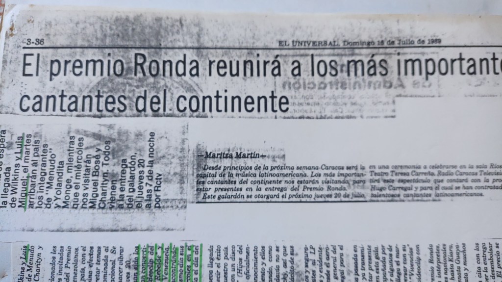 NOCHE DE RONDA
