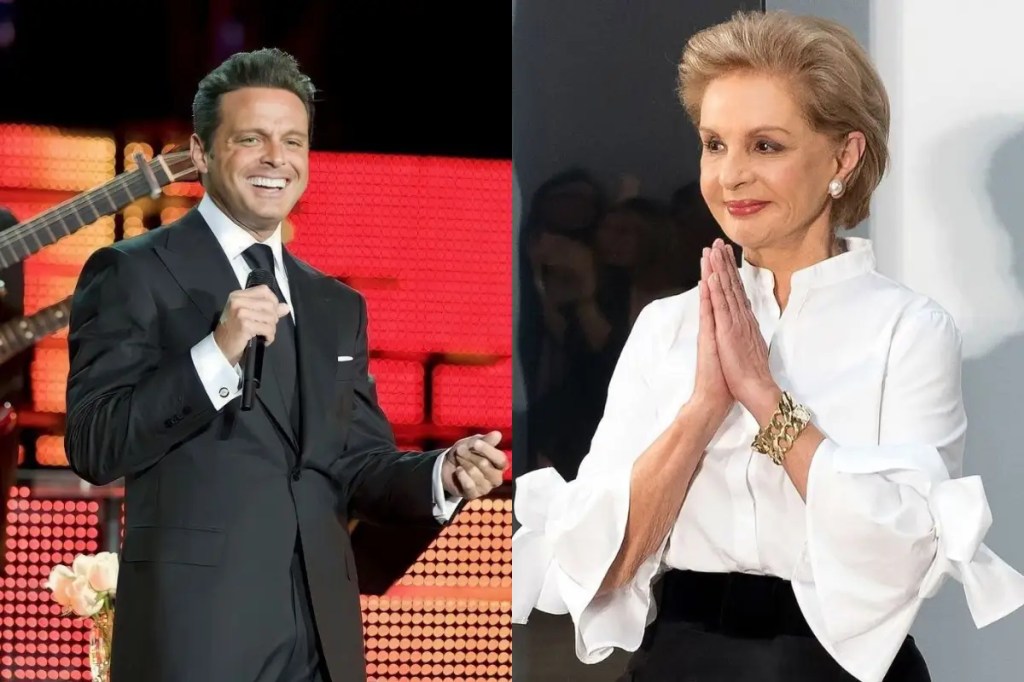 Luis Miguel en New York con diseñadora&nbsp;venezolana